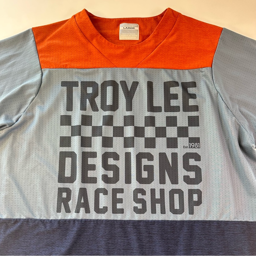 Troy Lee Designs MotorCross Jersey TLD Mens Skyline SS Cycling Jersey Pocket L - Picture 5 of 14